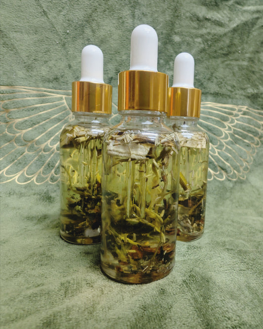 Grounding Spell Oil