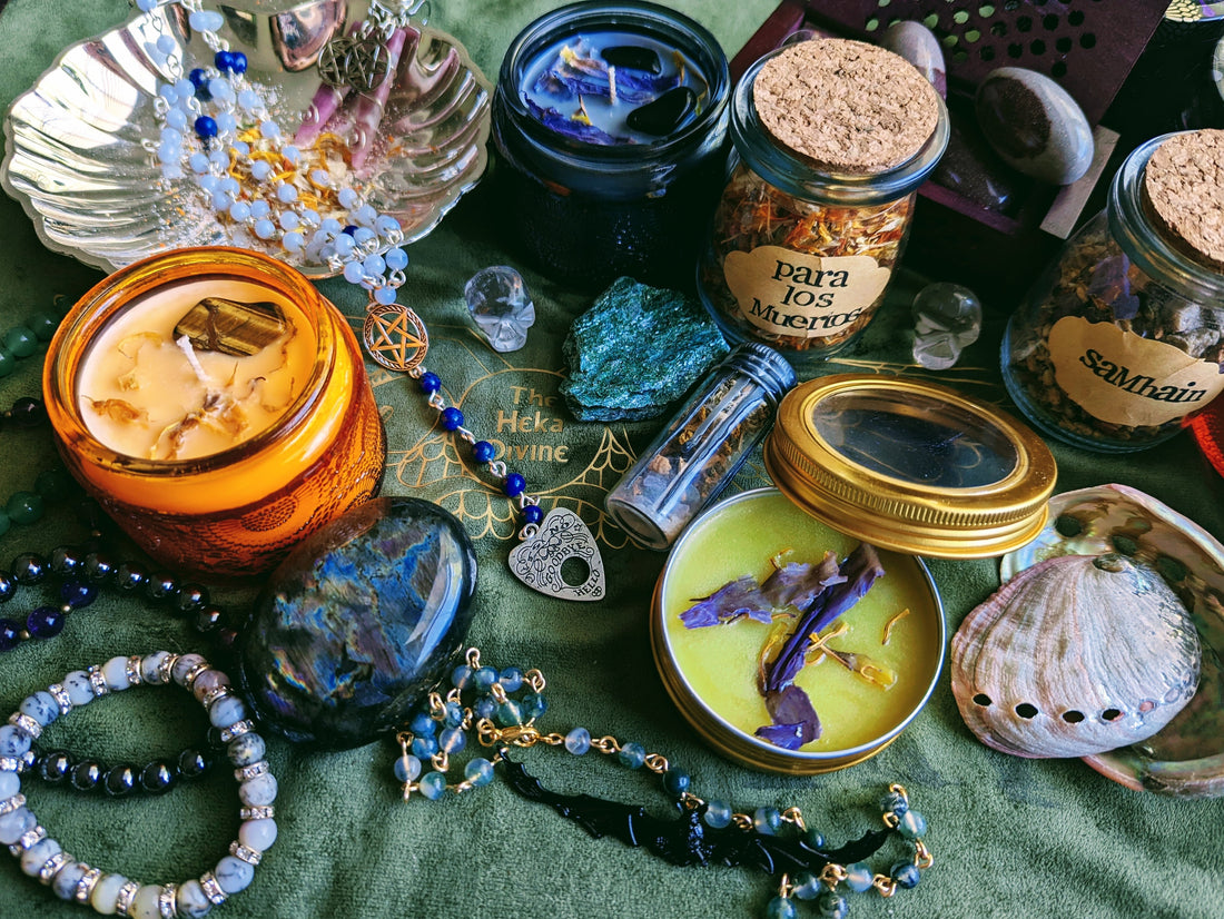Heka Divine apothecary ritual supplies for modern witches