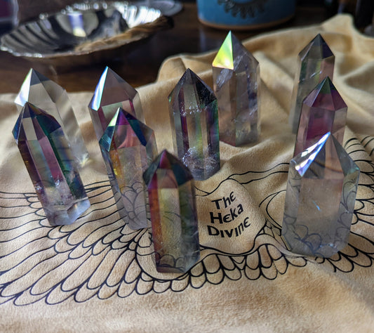 Tanzine Aura Quartz Tower